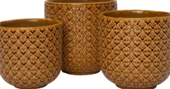 Intratuin Blumentopf Ingo hellbraun D 18,5 H 18 cm