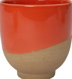 Intratuin Blumentopf Jade rot D 16,5 H 16,5 cm