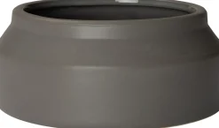 Intratuin Blumentopf Janna grau D 20,5 H 8,5 cm