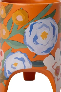 Intratuin Blumentopf Kiek mit Füßen multi D 13,3 H 18,2 cm