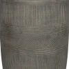 Intratuin Blumentopf Lijnen D 34 cm H 63 cm grau
