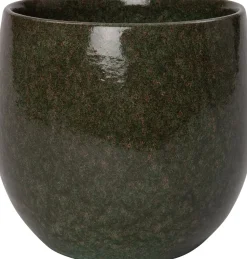 Intratuin Blumentopf Lino D 16 H 14 cm grün