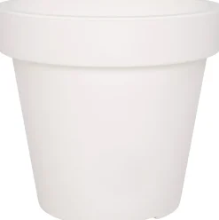 Intratuin Blumentopf Lofly 49 H 45,5 cm weiß