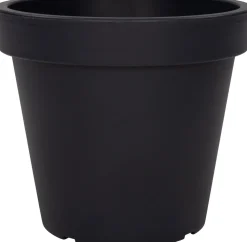 Intratuin Blumentopf Lofly 49 H 45,5 cm anthrazit