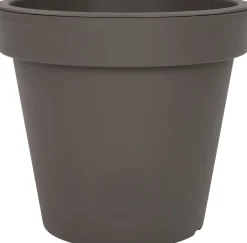 Intratuin Blumentopf Lofly D 39 H 36,1 cm grau