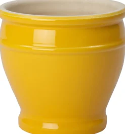 Intratuin Blumentopf Luc gelb D 19 H 18 cm