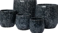 Intratuin Blumentopf Lulu blau D 26 H 24 cm