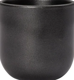 Intratuin Blumentopf Marlon schwarz D 17 H 15 cm