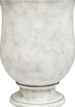 Intratuin Blumentopf mit Ständer Eva D 45 cm H 60 cm grau