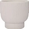 Intratuin Blumentopf mit Fuß Pierre weiß 10 x 7 x 7 cm