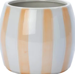 Intratuin Blumentopf mit Fuß Adora weiß/rosa D 12 H 10 cm