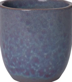 Intratuin Blumentopf Ravel blau D 13 H 13 cm