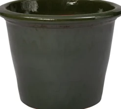 Intratuin Blumentopf Saxon grün D 35 H 27 cm