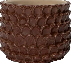 Intratuin Blumentopf Selby braun D 20 H 16 cm