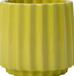 Intratuin Blumentopf Stijn grün D 15 H 14 cm