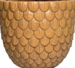 Intratuin Blumentopf Tess D 15,5 cm H 14 cm braun