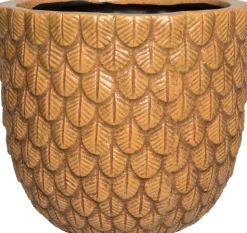 Intratuin Blumentopf Tess D 20,5 cm H 19 cm braun