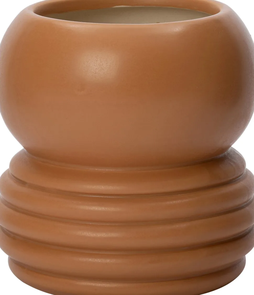 Intratuin Blumentopf Ulrica terracotta D 13 H 11,5 cm