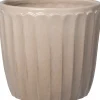 Intratuin Blumentopf Vajen beige D 17 H 15 cm