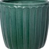 Intratuin Blumentopf Vajen grün D 15 H 13 cm