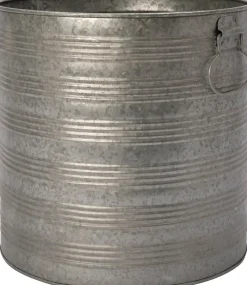 Intratuin Blumentopf Vivi zink D 37 H 36 cm