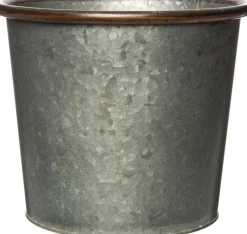 Intratuin Blumentopf Yari D 22 H 19 cm grau