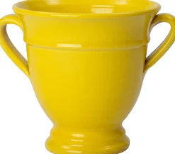 Intratuin Blumentopf Zya gelb D 24 H 24 cm