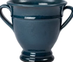 Intratuin Blumentopf Zya blau D 24 H 24 cm