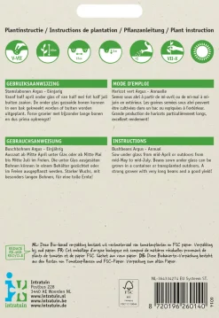 Intratuin Buschbohne (Phaseolus vulgaris 'Haricot Vert Argus') Samen