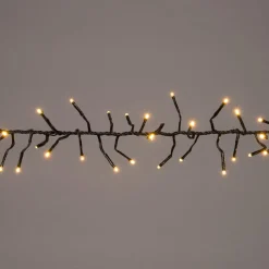 Intratuin Cluster-Lichterkette 2,5 m mit 192 LED Lämpchen warmweiß