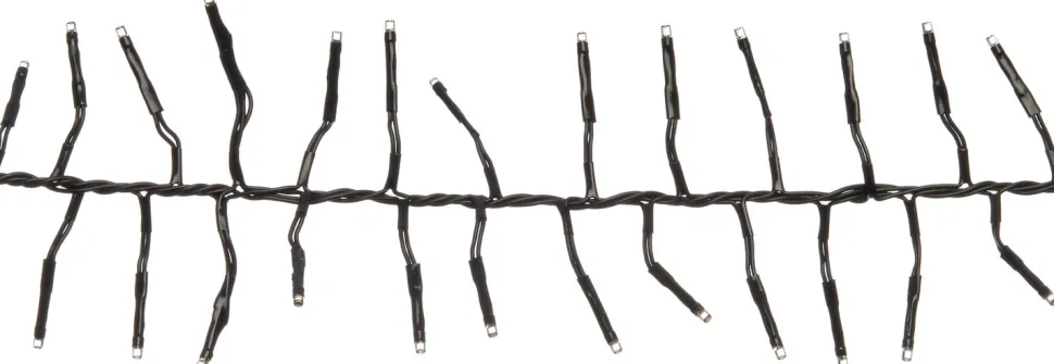 Intratuin Cluster-Lichterkette 2,5 m mit 192 LED Lämpchen klassisch warm