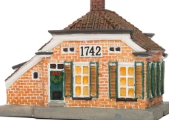 Intratuin De Brink Weihnachtshäuschen Bauernhof 16,5 x 10 x 12 cm