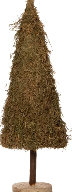 Intratuin Deko-Baum Jenni mit Standfuß grün 26 x 26 x 70 cm