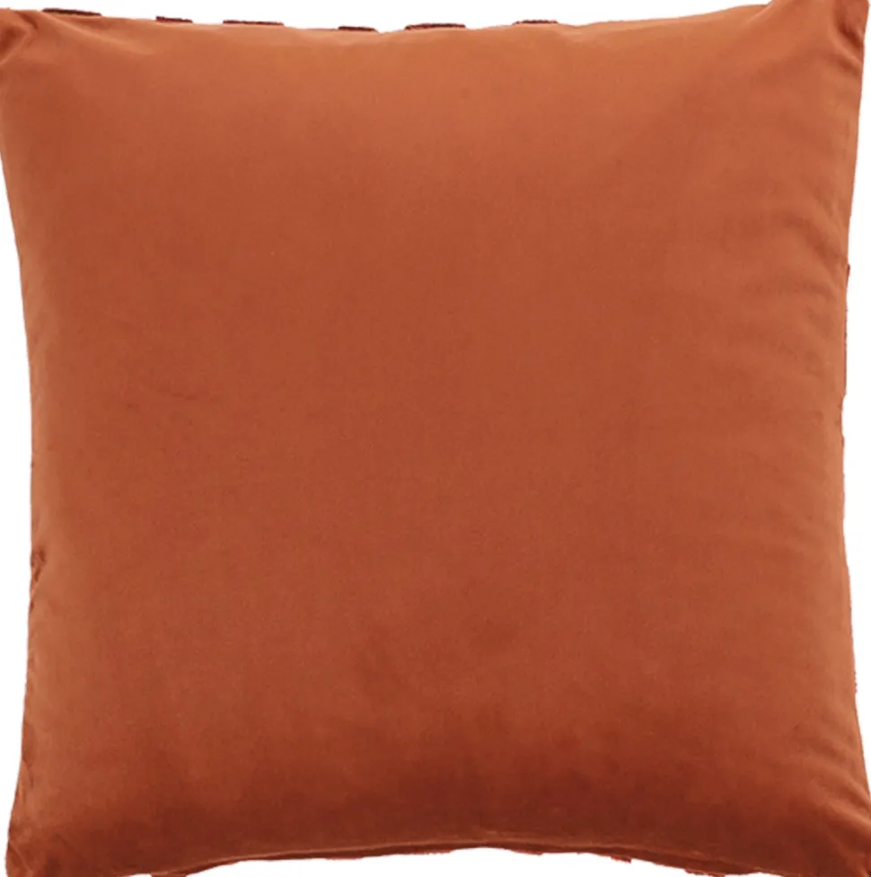 Intratuin Dekokissen Jacquard kupfer 45 x 45 cm