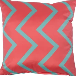 Intratuin Dekokissen Mumbai rosa/grün 45 x 45 cm