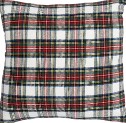 Intratuin Dekokissen Ruit weiß 45 x 45 x 1 cm