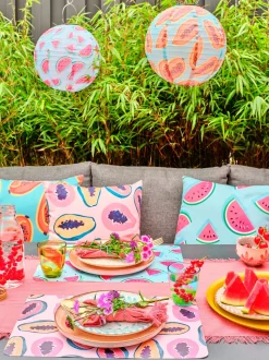 Intratuin Dekokissen Solis Papaya 45 x 45 cm