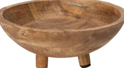 Intratuin Dekoschale Kiruna braun D 24 H 10 cm