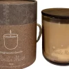 Intratuin Duftkerze im Glas Indi Vanilla Musk beige 40,5 D 9,8 H 11,7 cm