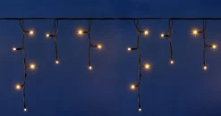 Intratuin Eisregen-Lichterkette 'Connect de luxe' 4 m mit 100 LEDs warmweiß