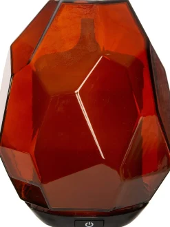 Intratuin elektrische Duftlampe orange D 13 H 16,2 cm