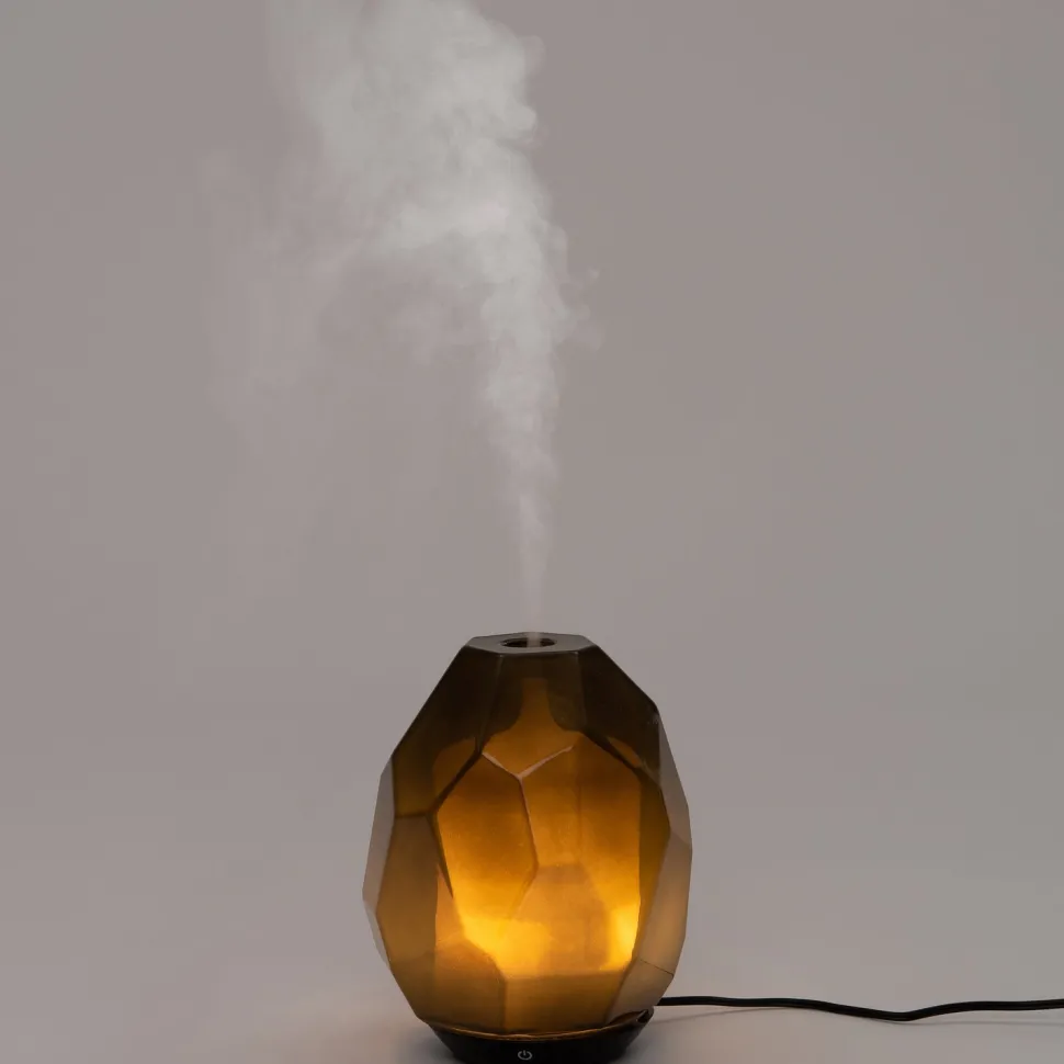 Intratuin elektrische Duftlampe grau D 13 H 16,2 cm