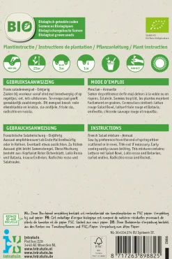 Intratuin Fanzösische Salatmischung (BIO) Samen