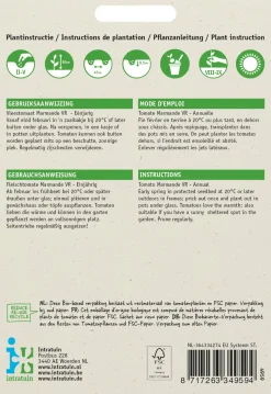 Intratuin Fleischtomate (Solanum lycopersicum 'Marmande') Samen