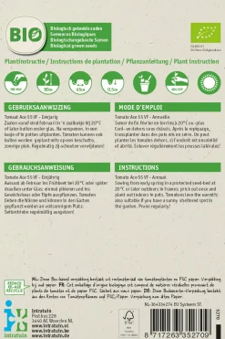 Intratuin Fleischtomate (Solanum lycopersicum 'Ace 55VF') (BIO) Samen