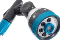 Intratuin Gartenbrause mit Stiel L 90 cm schwarz/blau