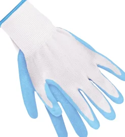 Intratuin Gartenhandschuhe Größe M Latex hellblau