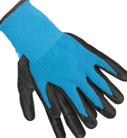 Intratuin Gartenhandschuhe Größe M Nitril-Beschichtung mit Noppen anthrazit