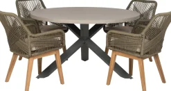 Intratuin Gartenstuhl Wout olivgrün