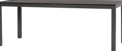 Intratuin Gartentisch Gloria schwarz 180 x 90 x 74,5 cm